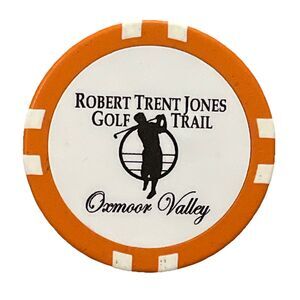 Robert Trent Jones Golf Trail Ball Marker Poker Chip Oxmoor Valley Alabama
